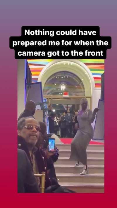 Absolutely nothing will prepare you for when the camera turns to the front.