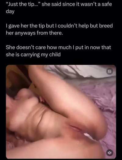 Just the tip 😉😈