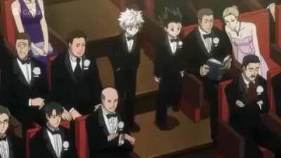 I recently finished watching HUNTERXHUNTER and this scene here is pure gold.