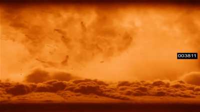 Huge Nuclear Explosion Fireball in Slow Motion, Operation Teapot - TURK 43 Kt 1955