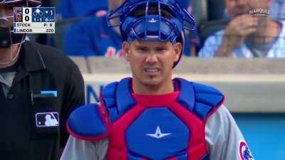 [Highlight] Jonathan Villar gets hit in the head with the pickoff throw while stealing second base.