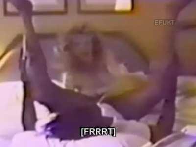 Chuck Berry farting in a hooker's face while she eats his scrum