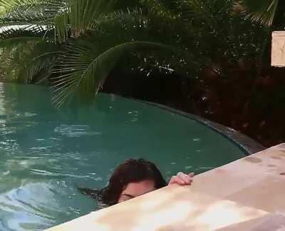 Getting Out of the Pool (x-post /r/PoolsidePorn)