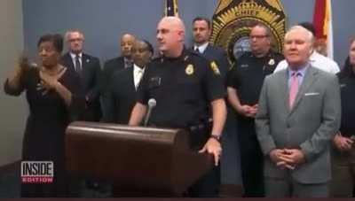 A woman who got arrested for being a Fake Sign Language interpreter