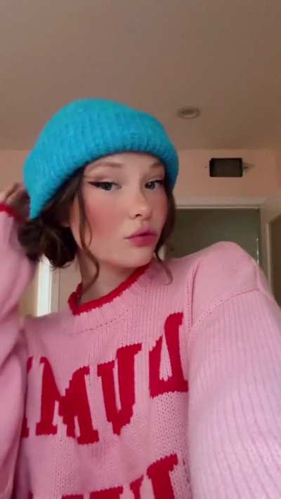 Blue Beanie via IG Story 5/5/25