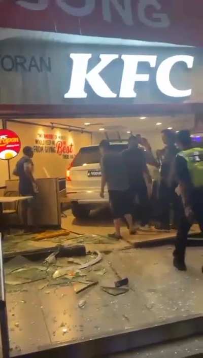 When you thought it told you to literally drive thru.