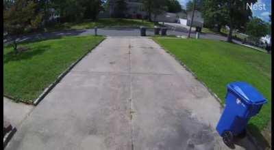 7 year old and 5 year old play frisbee with a sharp metal thing. Ends how you’d imagine.