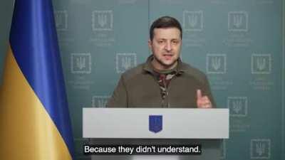 Today is forgiveness Sunday in Ukraine. Zelensky is not forgiving