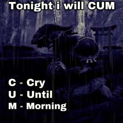 One of those nights again.