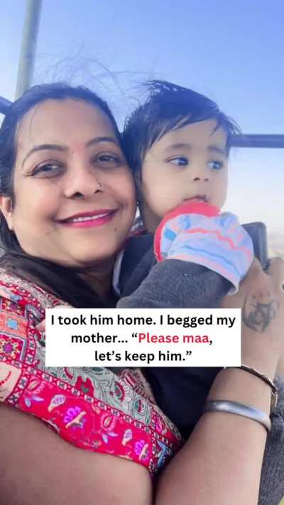 19-year-old finds abandoned baby and raises him like a little brother, now they're inseparable ❤️