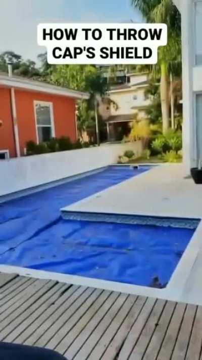 How to throw Cap’s Shield