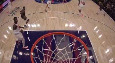 [Highlight] Anthony Edwards steals the inbound and dunks it. Bally missed the basket on the broadcast