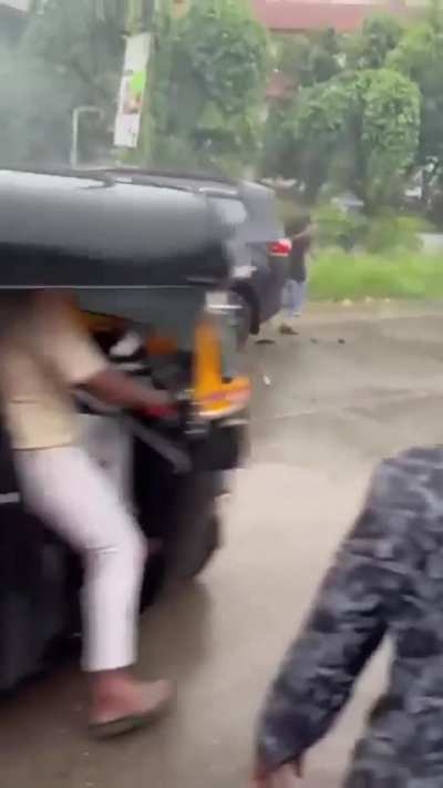 Road rage in India 
