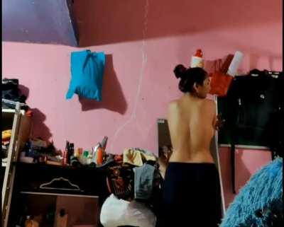 BIG UPDATE = Fucking Video Added - Naughty Brother Enters Sister Room While She is Changing Her Dress to See Her Bigg Boobs 😍❤️ [Must Watch - 6 Videos Link in Comments 📩]