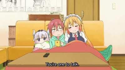 Never bother mother and daughter time...