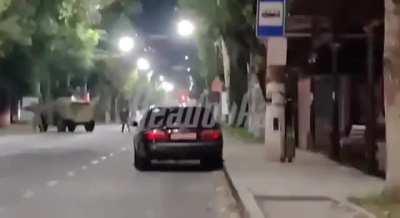 Another angle on fighting between partisans and Russian forces in Kherson city