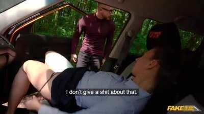 Lick her pussy to calm her down