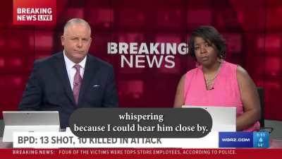 Buffalo shooting witness called 911 and dispatcher asked why she was whispering and hung up