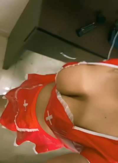 Would you obey the nurse if she looked like this?