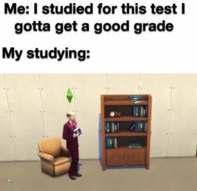 Studying achieved