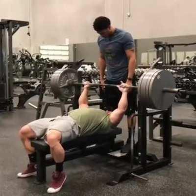 thank god that didn't land on his neck