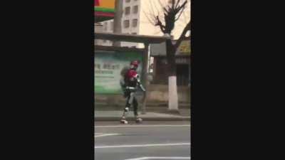 When chef boi forgot to renew his Rider's license