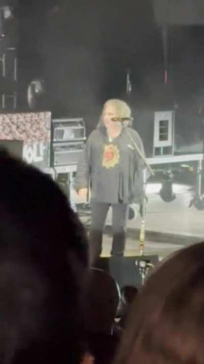 Words of Wisdom from Robert Smith 🖤🌹🥺🙏 from Shoreline Night 2 5/29/23