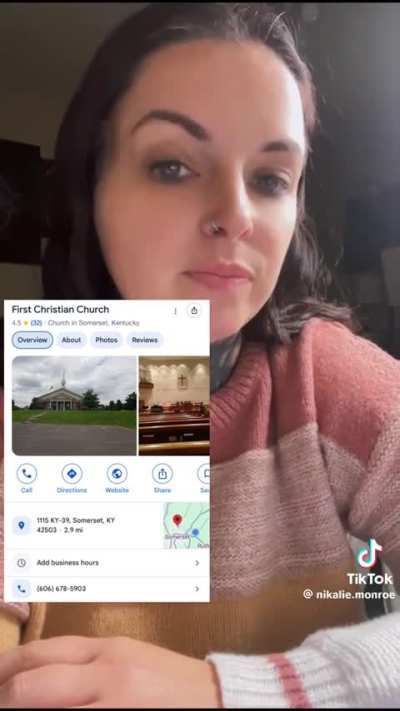 Woman audits churches to see if they’ll help feed a starving baby