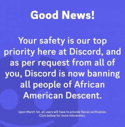 Discords newest update