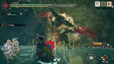 Had disconnection so I bailed & this happened