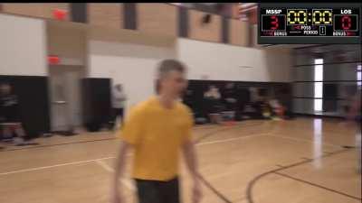 Friendly Game of Basketball