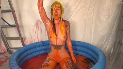 Things got even hotter after I covered myself!