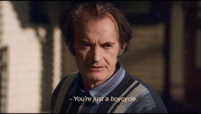 Emotional farewell of a son to his father