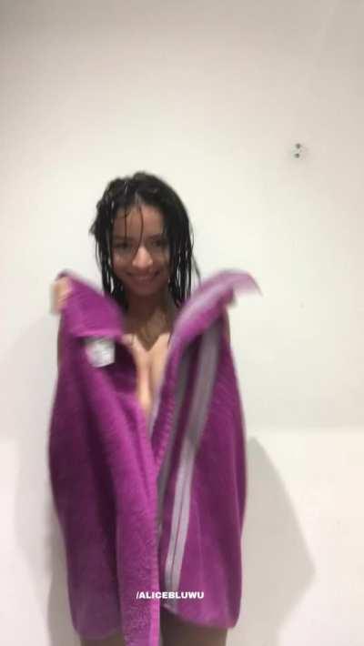 Feeling naughty after my shower XD