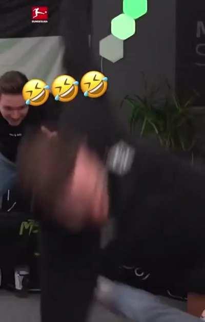 Fellas have to watch their football match in complete silence