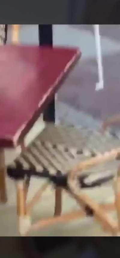 Scumbag pointed a gun at a kid for having a bikelock, then he saw the camera