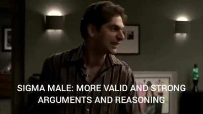 Sigma male commits acts of domestic violence