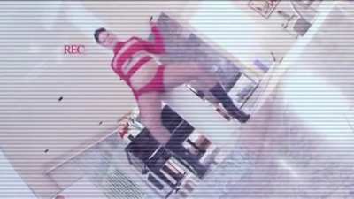 She looks good in red.