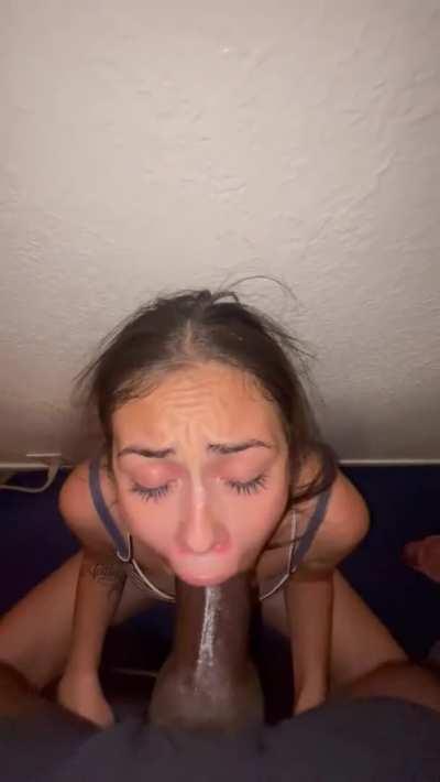 Your bully told your sister that if she sucked his cock he would stop bullying you (He lied)