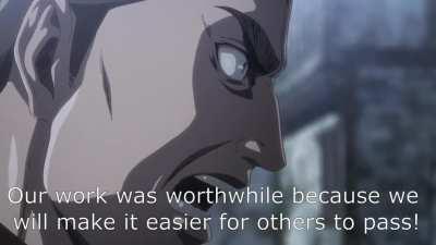Embarrassingly long attack on titan meme about my compilers class (season 3 pt 2 spoilers)