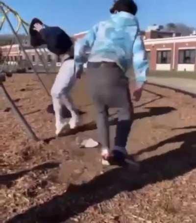 These two Longwood kids met up at the elementary school