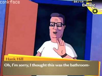Wtf?!?! Hank hill velvet room?! (Real?)