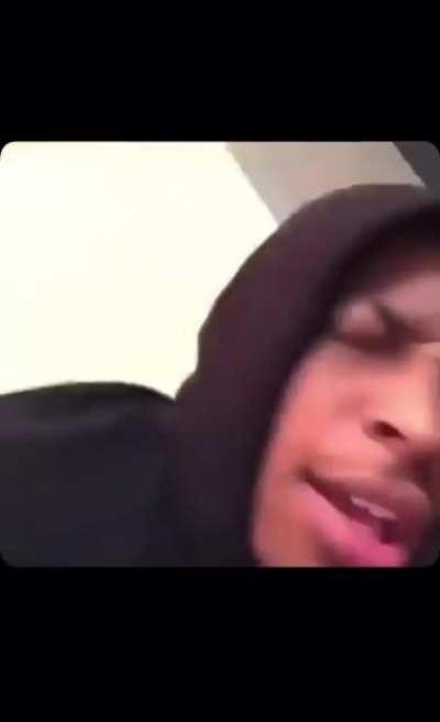 Said you can’t fuck right now!