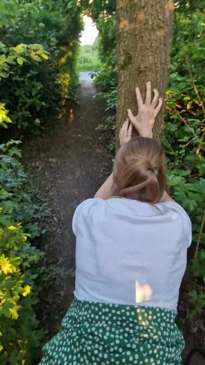 I wish people would catch us. I'd love an audience