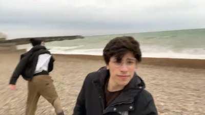 ‘No I wanna punt that child into a fucking lake’. his dreams have come true 😌