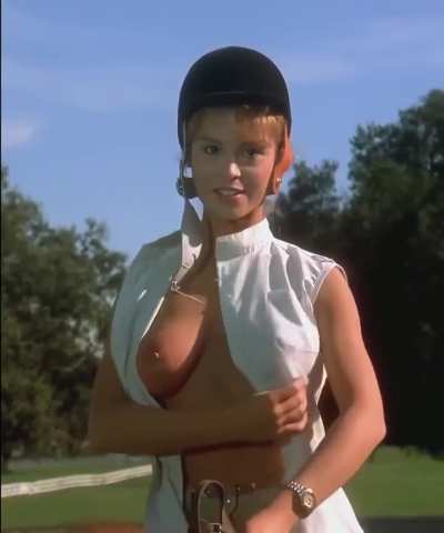 Betsy Russell in her nude debut at 18 in the film 