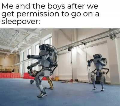 Time to vibe with the bois