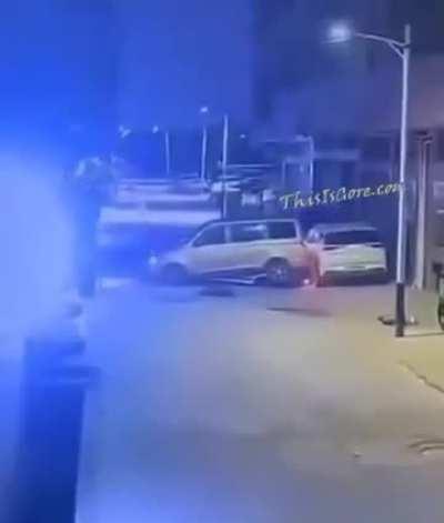 Predator minivan strikes again. It always hunts at night, using its lethal jump from above attack technique.