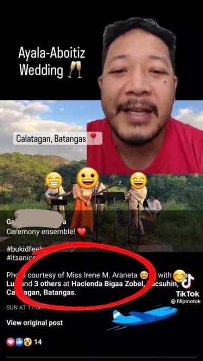 Presidential Jet ginamit lang para dumalo sa Kasal ng mga Bilyonaryo?!