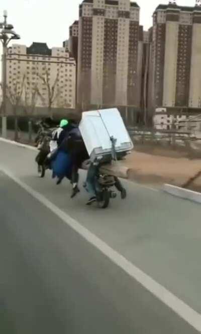 Who wants to ride the town bike?